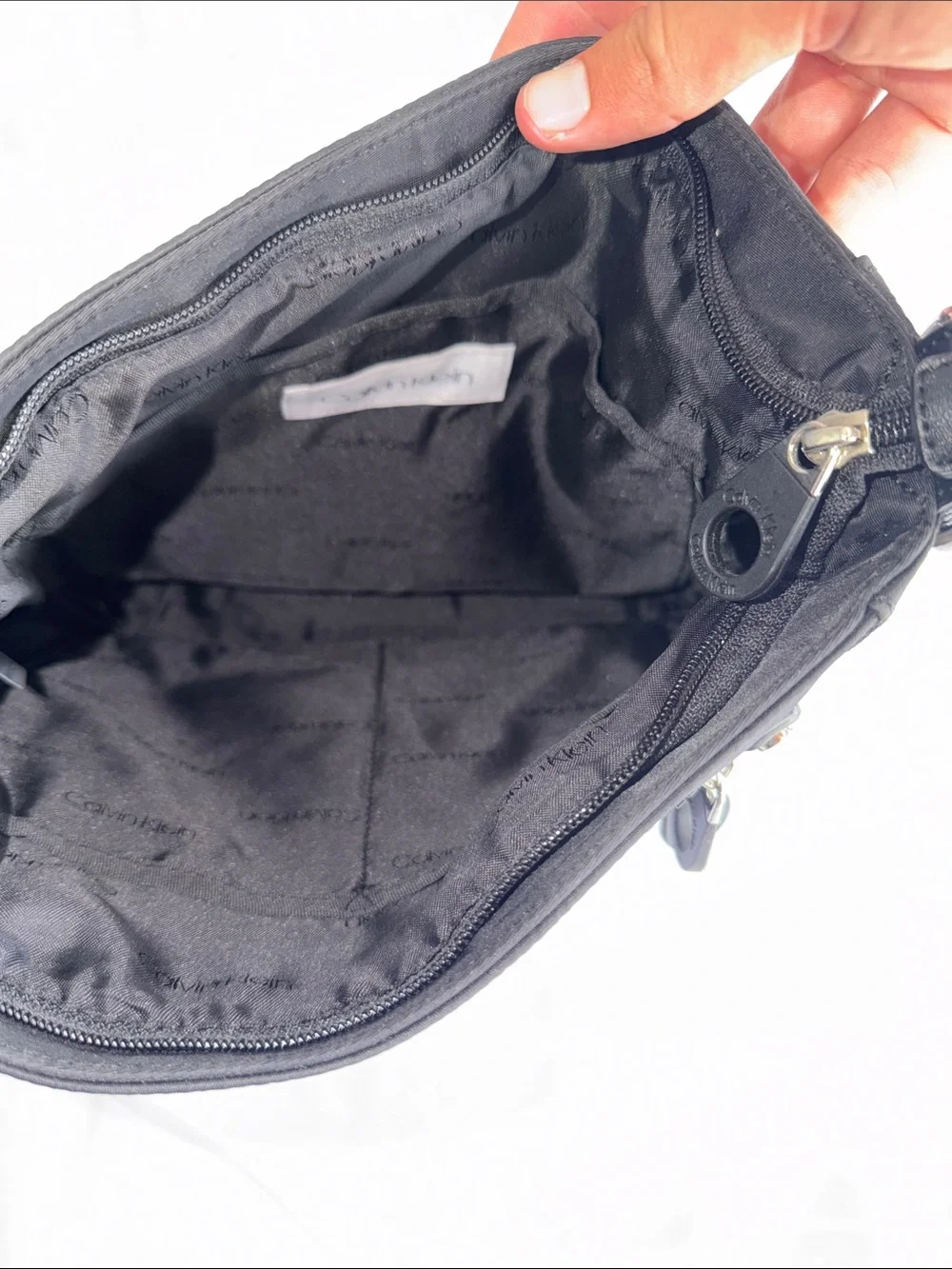 Calvin Klein Black Crossbody Shoulder Bag
